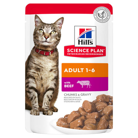 Hill's Hill's Science Feline Adult Beef Pouch