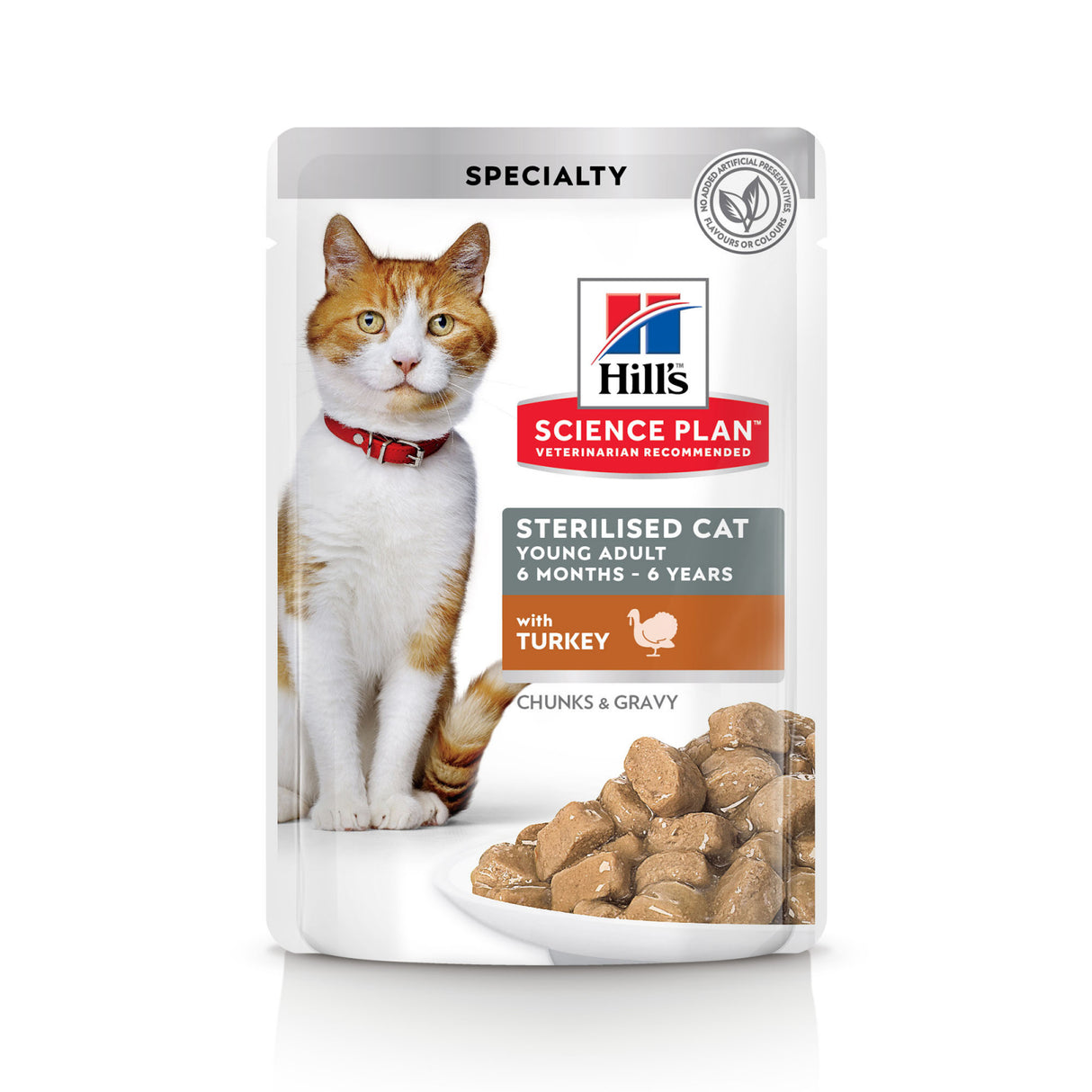 Hill's Hill's Science Feline Young Adult Sterilised with Turkey Pouch - imagine 2