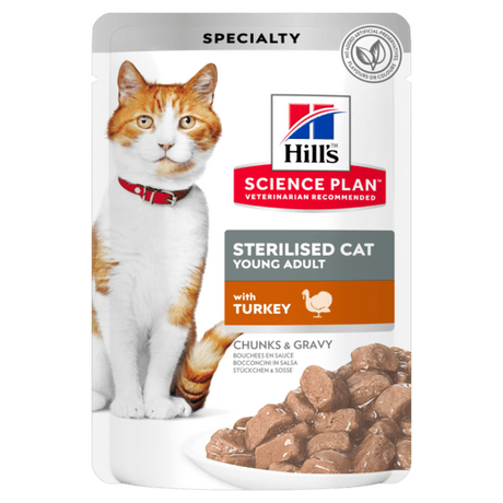 Hill's Hill's Science Feline Young Adult Sterilised with Turkey Pouch - imagine 1