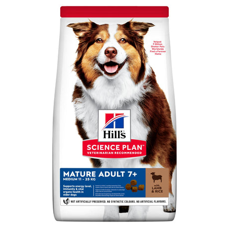 Hill's Hill's Science Plan Mature Medium Lamb and Rice
