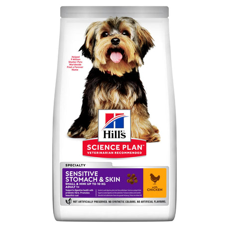 Hill's Hill's Science Plan Adult Small and Mini Sensitive Stomach and Skin Chicken - imagine 1