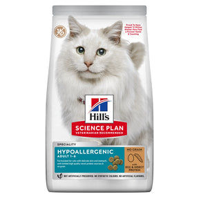 Hills SP Feline Adult Hypoallergenic No Grain