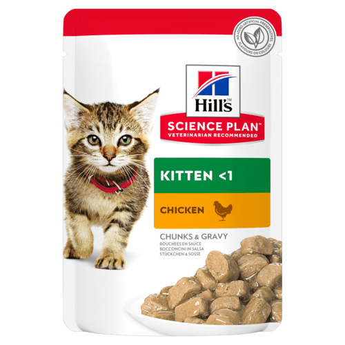 Hill's Hills SP Feline Kitten Chicken Pouch