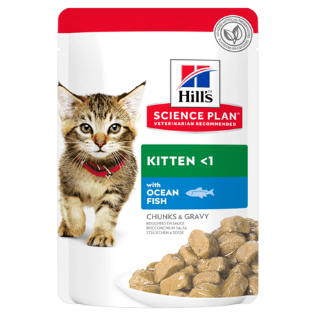 Hill's Hills SP Feline Kitten Ocean Fish Pouch
