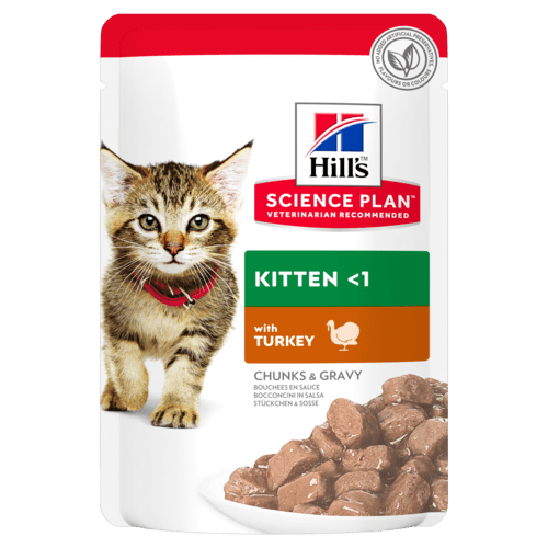 Hill's Hills SP Feline Kitten Turkey Pouch