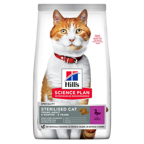 Hill's Hills SP Feline Adult Sterilised cu Rata