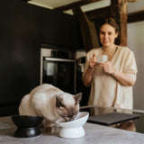 Hunter Bol Langa din Ceramica pentru Pisici 14 Cm