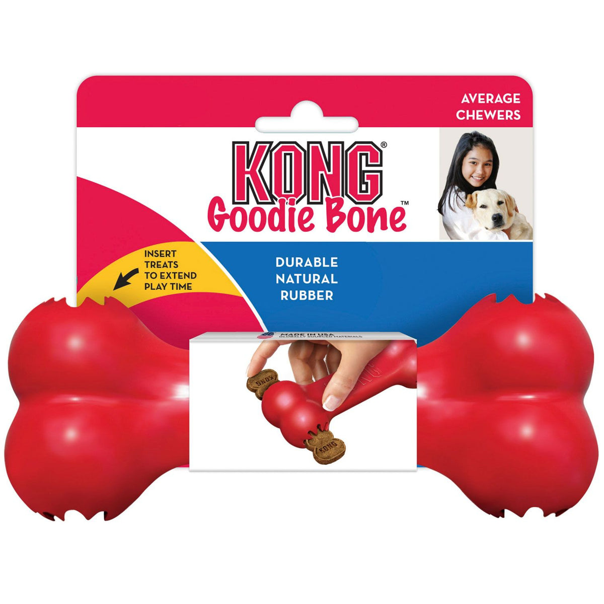 Hunter Jucarie Kong Goodie Bone 18 Cm