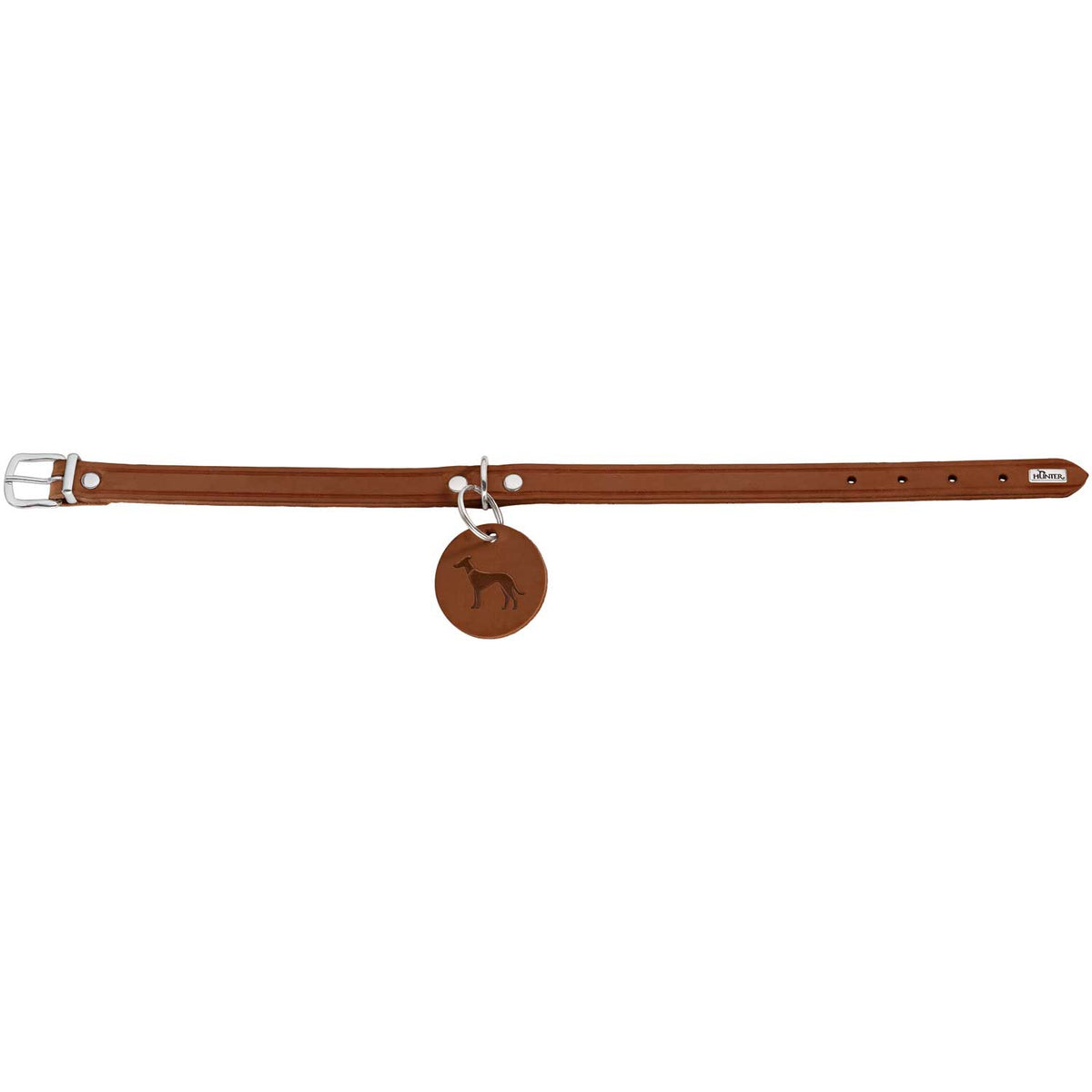 Hunter Zgarda Aalborg din Piele Naturala M 52 Cm