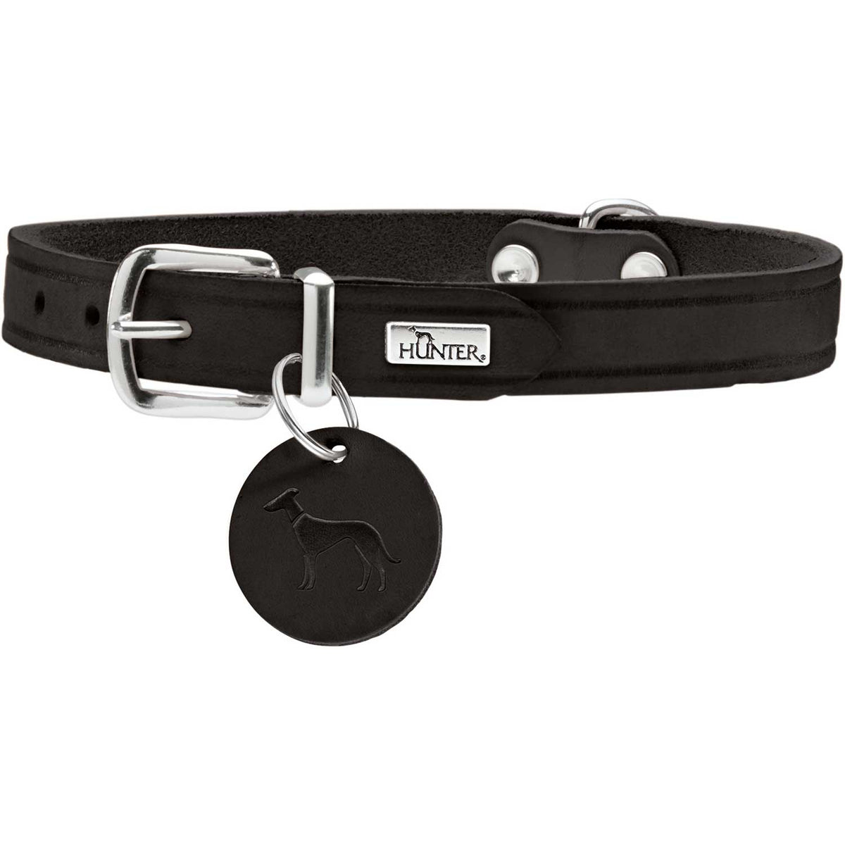 Hunter Zgarda Aalborg din Piele Naturala M 52 Cm
