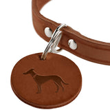 Hunter Zgarda Aalborg din Piele Naturala M 52 Cm