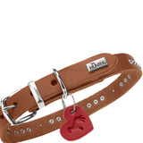 Hunter Zgarda Aalborg Hearts din Piele Naturala XS-S 37 Cm