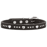 Hunter Zgarda Aalborg Hearts din Piele Naturala XS-S 37 Cm