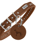Hunter Zgarda Aalborg Style din Piele Naturala XXS-XS 27 Cm