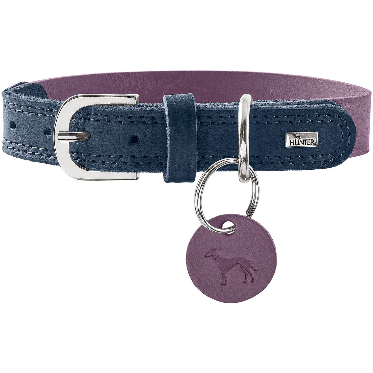 Hunter Zgarda Lemvig din Piele Naturala pentru Caini S 40 Cm