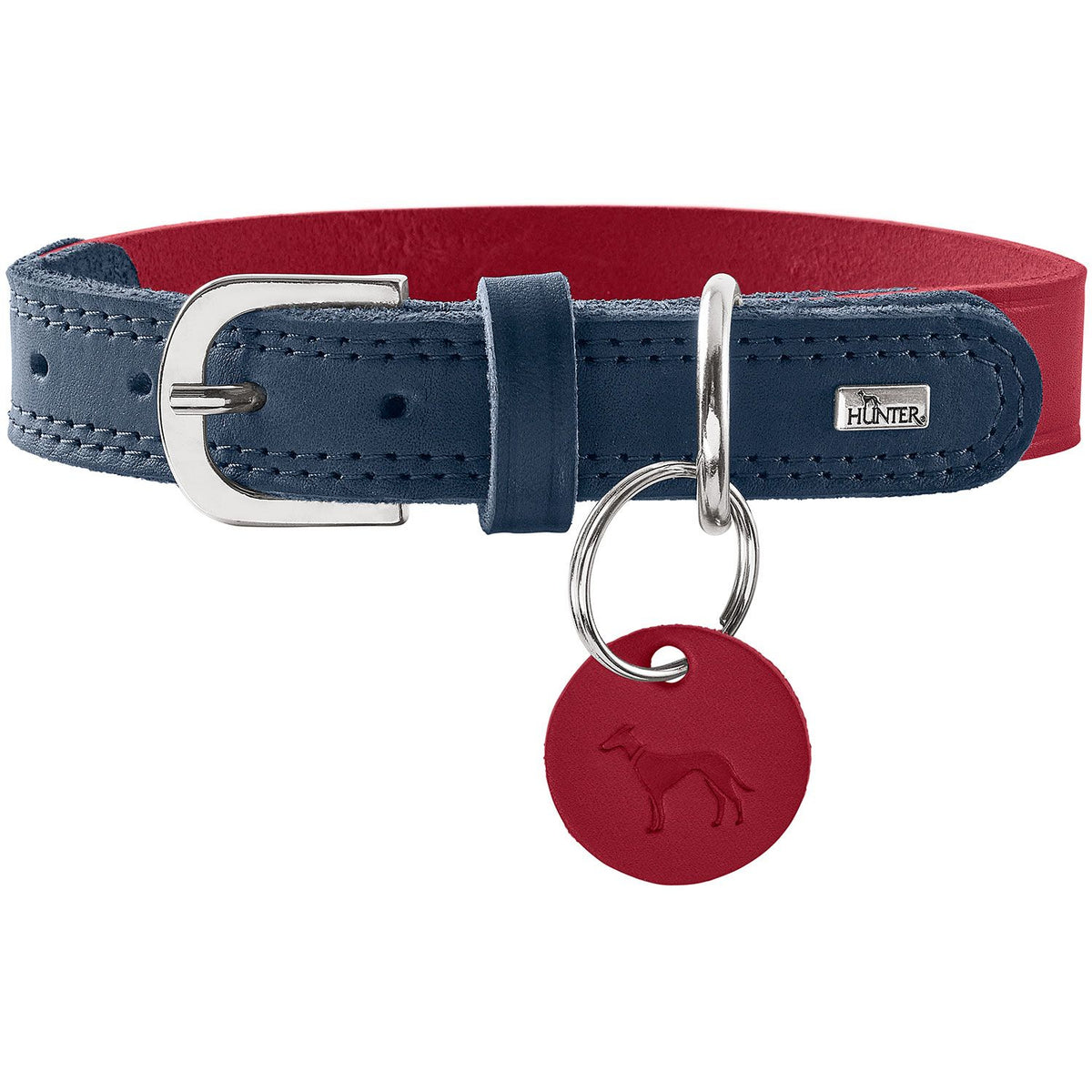 Hunter Zgarda Lemvig din Piele Naturala pentru Caini S 40 Cm