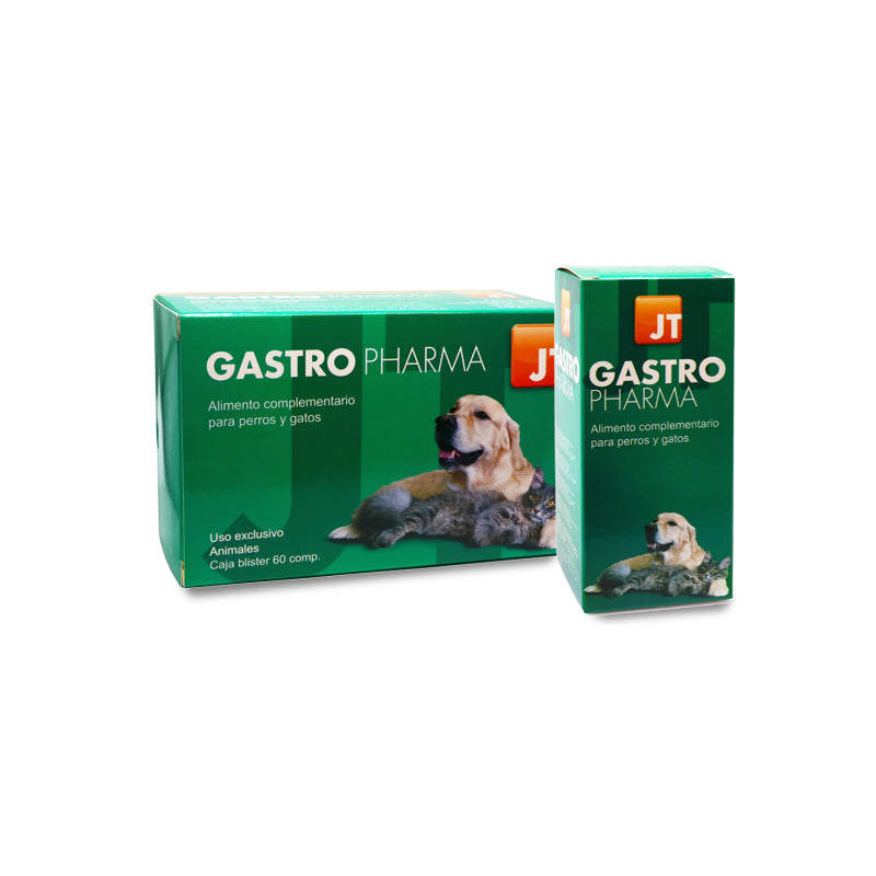 JTPharma JT Gastro Pharma Protectie Gastrica pentru Caini si Pisici 60 de Tablete - imagine 2