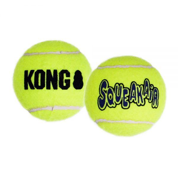 Kong Air Jucarie Squeaker Tennis Ball S