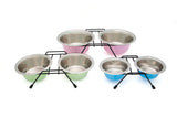 Leopet Castron Inox Twin Coloured pentru Caini si Pisici