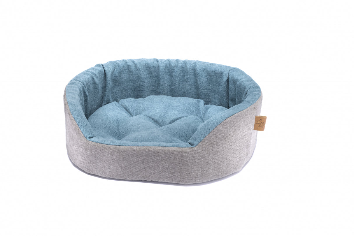 Leopet Culcus Bed Lux Light Blue