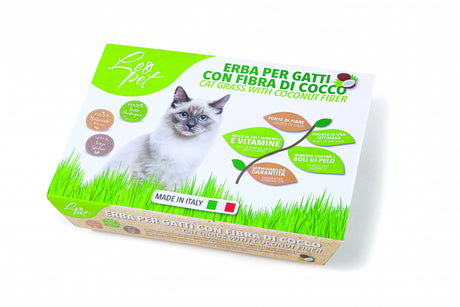 Leopet Leopet Iarba pentru Pisici cu Fibra de Cocos