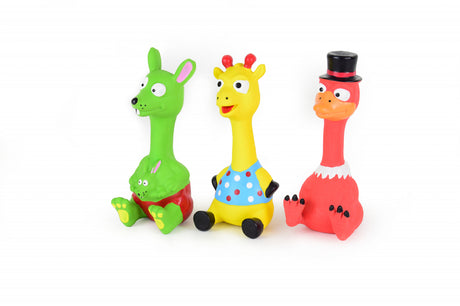 Leopet Leopet Jucarie Animal Gat Lung Latex 18 Cm - imagine 1