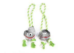 Leopet Leopet Jucarie Roccia din Vinil cu Sfoara