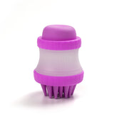 Leopet Perie din Silicon Splendy cu Dispenser pentru Sampon