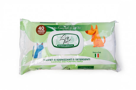 Leopet Leopet Servetele Umede cu Arbore de Ceai pentru Animale de Companie