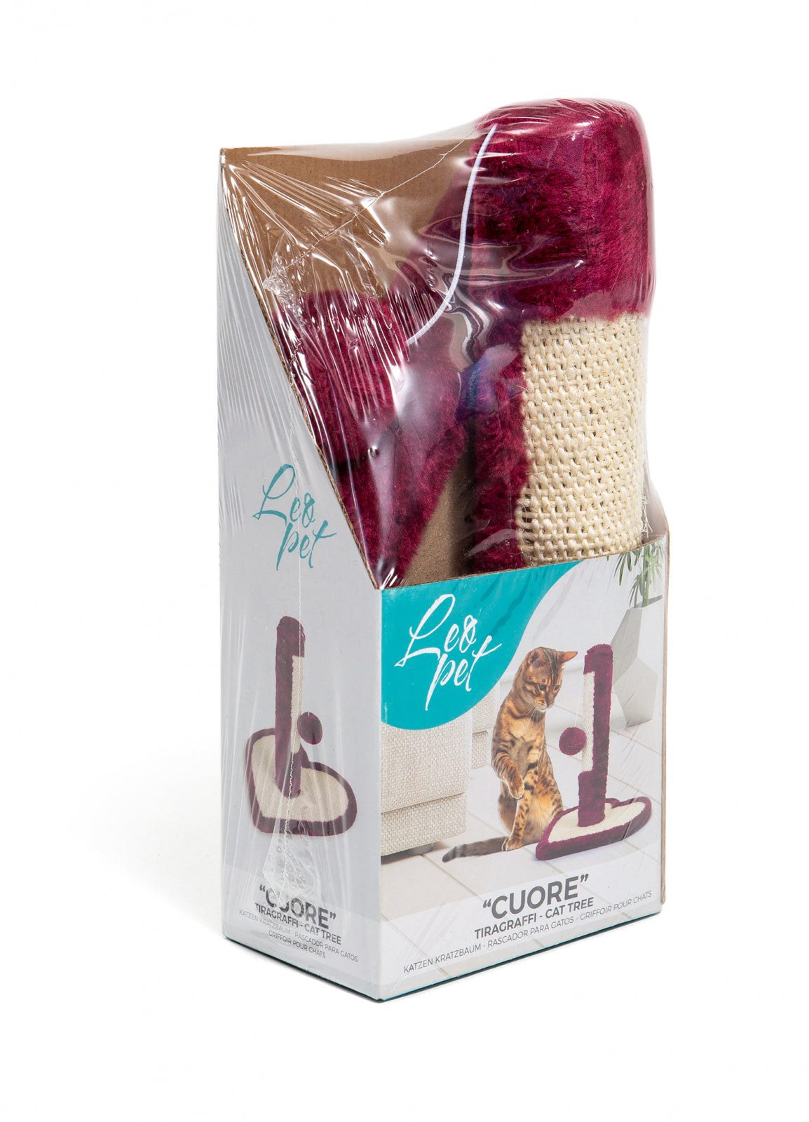 Leopet Leopet Sisal Inima pentru Pisici - imagine 2