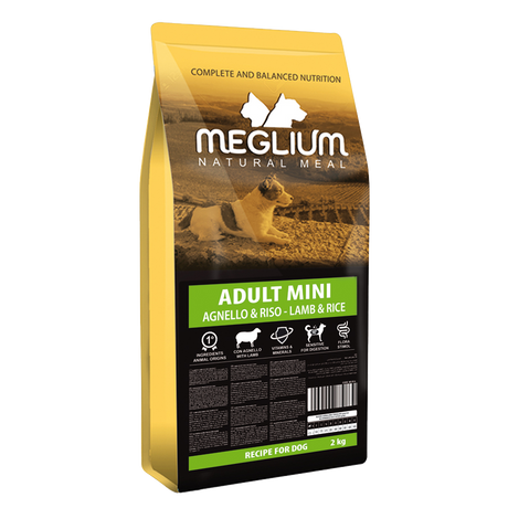 Meglium Dog Adult Mini Lamb&Rice 7 Kg