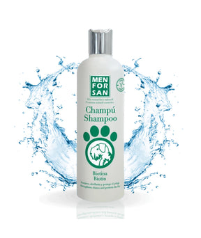 Menforsan Menforsan Sampon cu Biotina (Vitamina B) pentru Caini 300 ML - imagine 1