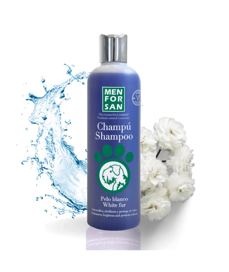 Menforsan Menforsan Sampon pentru Caini cu Blana Alba 300 ML - imagine 1