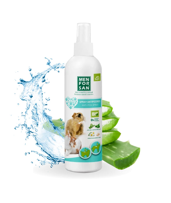 Menforsan Menforsan Spray Antiscarpinat cu Aloe Vera pentru Caini si Pisici 250 ML - imagine 1