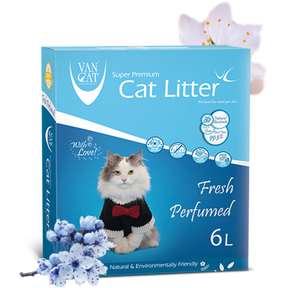 VanCat Nisip Igienic Pisici VanCat Anibacterial Blue 6L