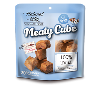 Natural Kitty Natural Kitty Recompensa Meaty Cube Ton 60 Gr - imagine 1