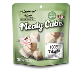 Natural Kitty Natural Kitty Recompensa Meaty Cube Tilapia 60 Gr - imagine 1