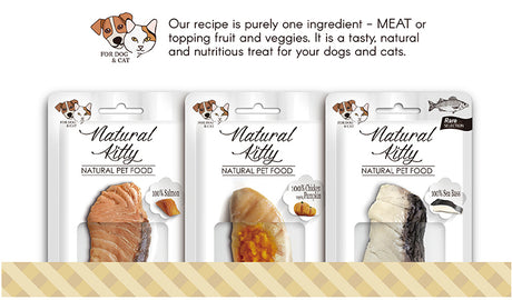 Natural Kitty Natural Kitty Recompensa Steamed Macrou File 30 Gr - imagine 2