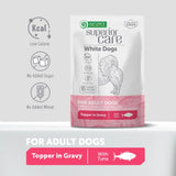 Nature's Protection Superior Care Superior Care White Dogs Topper pentru Caini Adulti cu Ton in Sos 70g - imagine 3