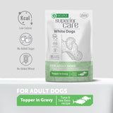 Nature's Protection Superior Care Superior Care White Dogs Topper Caini Adulti cu Ton si Biban in Sos 70g - imagine 3
