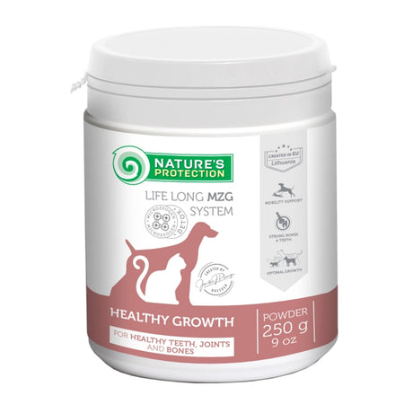 Nature's Protection Nature's Protection Healthy Growth Formula, Dogs and Cats, Teeth, Joints&Bones 250G - imagine 1