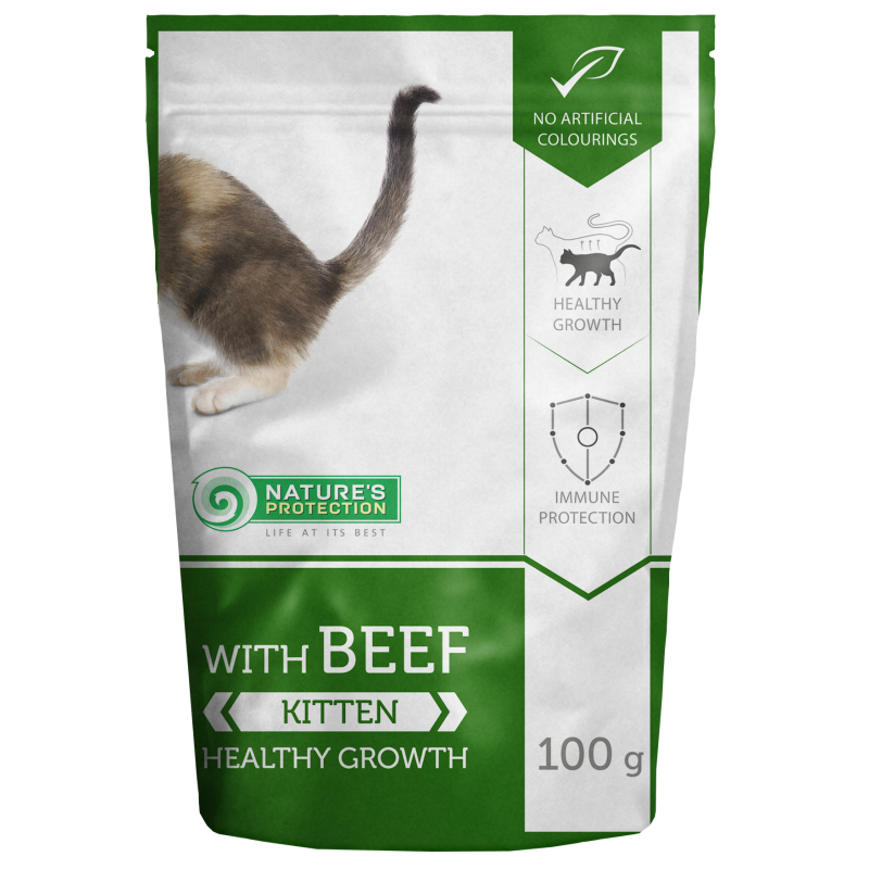 Nature's Protection Kitten Beef 100 G