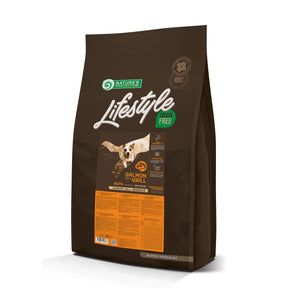 Nature's Protection Lifestyle Nature's Protection Lifestyle Grain Free Junior Dog All Breed cu Somon si Krill - imagine 1