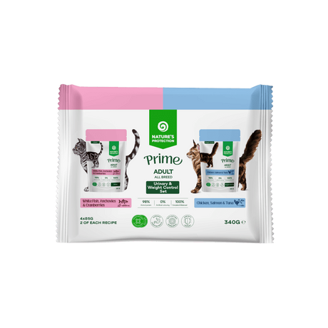 Nature's Protection Prime Mix Urinary & Weight Control 4x85 Gr