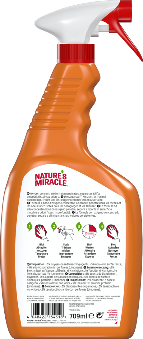 Natures Miracle Dog Set-In Stain Remover 709 Ml