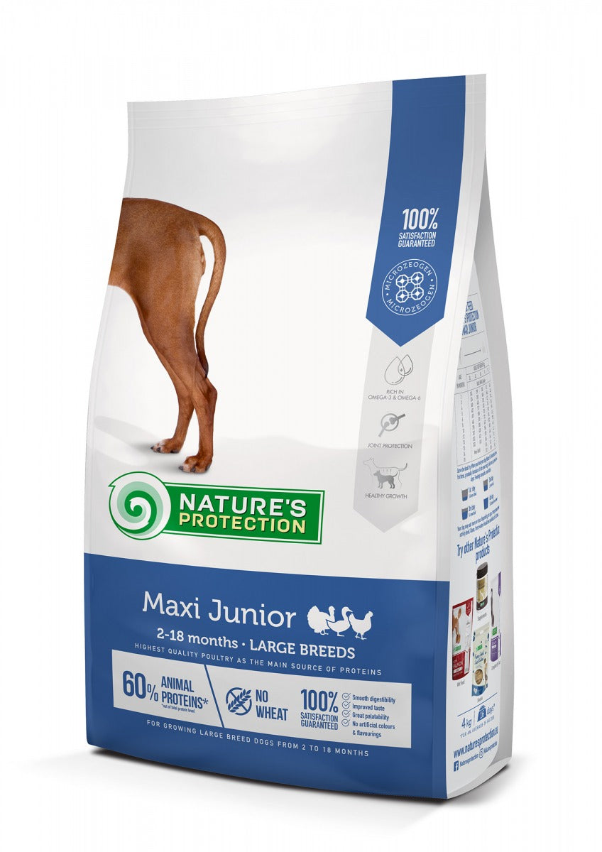 Nature's Protection Dog Maxi Junior Poultry