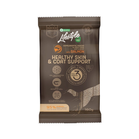 Nature's Protection Lifestyle Natures Protection Lifestyle Snack GF Skin&Coat pentru Caini Adulti cu Somon - imagine 1