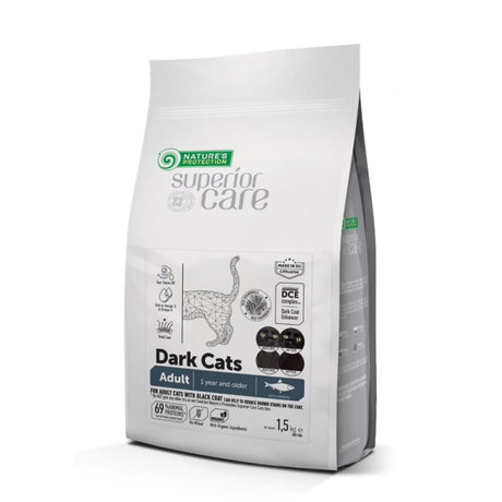 Nature's Protection Superior Care Superior Care Grain Free cu Hering pentru Pisici Adulte cu Blana Inchisa - imagine 1