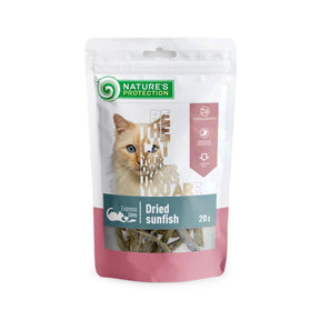 Nature's Protection Superior Care Superior Care Recompense cu Pestisori Uscati Sunfish pentru Pisici 20 Gr - imagine 1