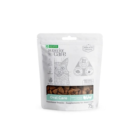 Nature's Protection Superior Care Superior Care Recompense Oral Care cu Pasare pentru Pisici Adulte - imagine 1